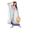 thumbnail image 3 of Caftans pour Femmes Longue Maxi Grande Taille Robe Caftans Manches 3/4 Robes pour Dames Filles en Ligne, 3 of 7