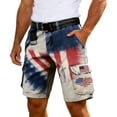 thumbnail image 4 of ibiyuan Cargo Shorts for Men Multi Pockets 250th Anniversary 4th July 1776-2026 Shorts Casual Men's Shorts, 4 of 5