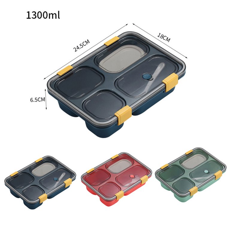 JOYHILL Lunch Box for Kids, Leak Proof Lunch Bento Box with 4-6  Compartment, Lunch Containers BPA-Free Bento Box for Adult Toddler Daycare  School