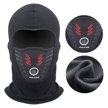Balaclava Ski Mask WinterWindproof Fleece Headwear Thermal Warm Full Face Mask Neck Scarf Ninja Hood Hat for Skiing Cycling Motorcycle