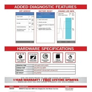 Autel MaxiDiag MD808 Pro With Extension Cable OBD2 Scanner Code Reader Read/Clear Codes DTC Lookup 7 Special Features Oil Reset Battery Reset EPB SAS BMS Upgraded MD806 MD802 AL329 AL529 AL609 AL629