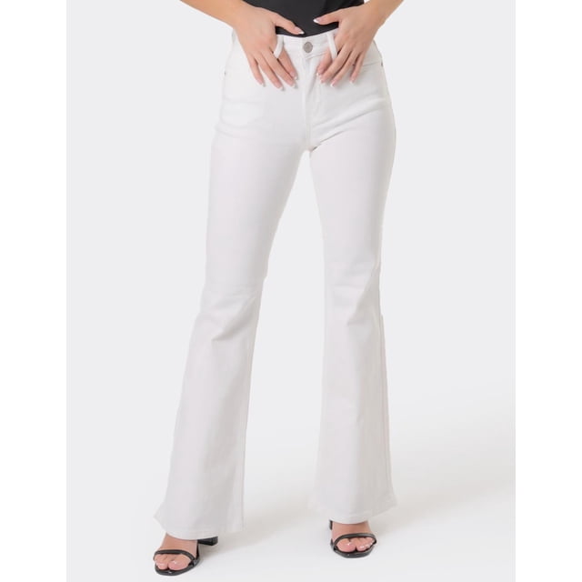Jeans acampanados Balam juvenil Roman Fashion blanco 6316