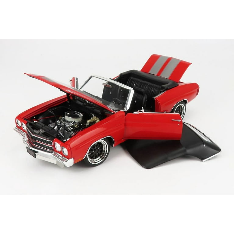 1970 Chevy Chevelle SS Restomod Convertible, Red - Acme A1805518