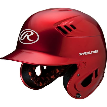 - Rawlings Junior R16 Series Metallic Helmet, Scarlet Red