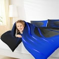 thumbnail image 5 of Feelyou Modern Basketball Boys Bedding Comforter Set, Est Sleep Sports Game Twin Comforter Sets, Blue Stripes Abstract Reversible Bedding Set, Lightweight Room Decor, 2pcs, 5 of 9
