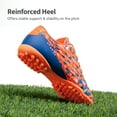 thumbnail image 2 of Dream Pairs Boys Girls Lace Up Cleats Turf Indoor Soccer Shoes for Little Big Kid, 2 of 6