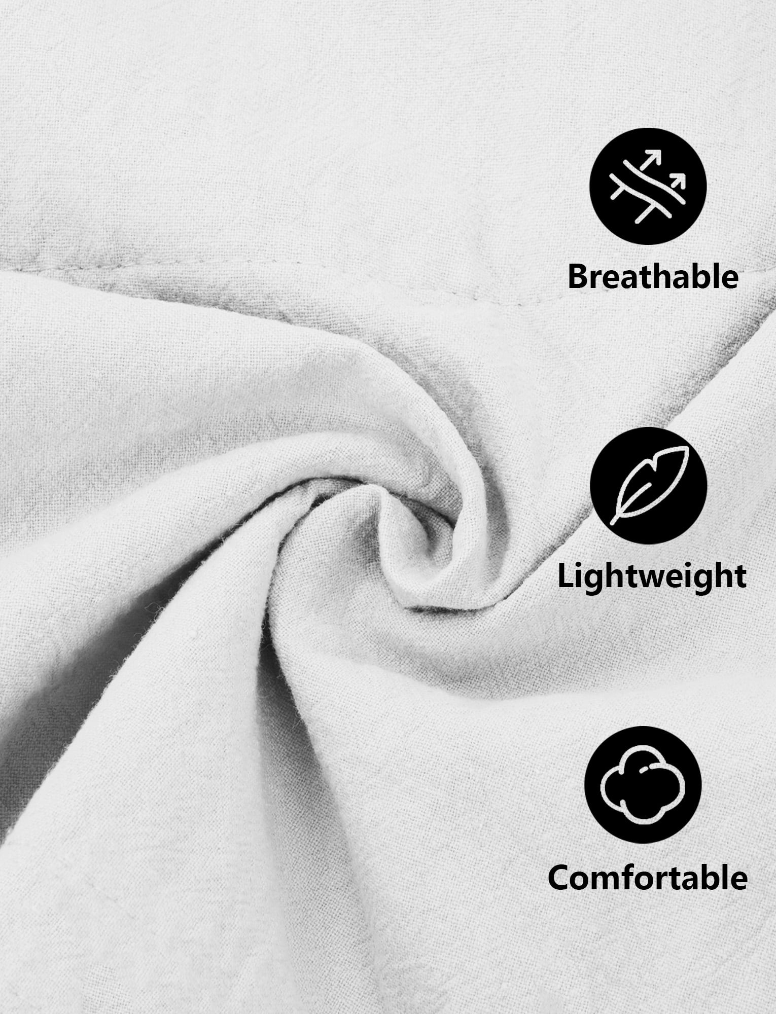 FEOYA Kitchen Apron for Women Cotton Apron Pinafore Cooking Aprons Cute Lace aprons Dress Loose Smock for Painting Gardening Chef Baking Art White