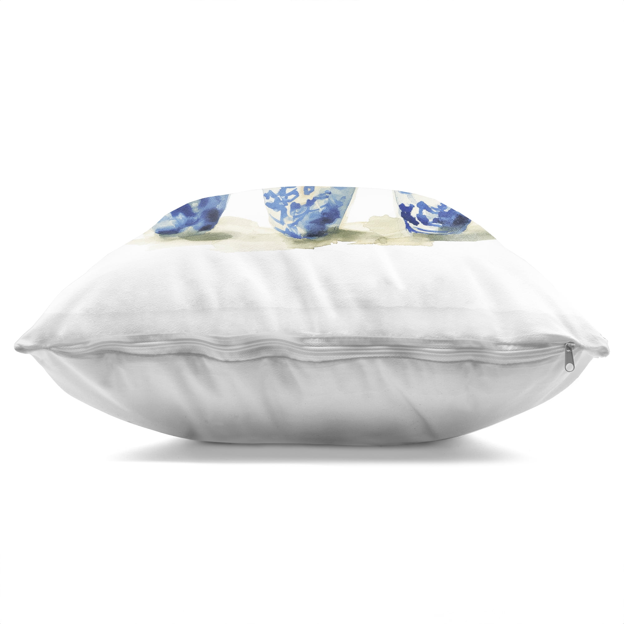 Stupell Industries Lemons In Blue Pots Decorative Printed Throw Pillow, design by Svetlana Aleynikova
