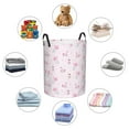 thumbnail image 4 of Honeii Valentine's Day Print Laundry Hamper Basket,Baby Nursery Woven Storage Basket for Toys Bin,Pillows,Blankets,Clothes-Medium, 4 of 6