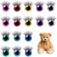thumbnail image 1 of Doll Accessories HINZIC Ojos de juguete con purpurina de seguridad, 64 unidades, 20 mm, 1 of 7