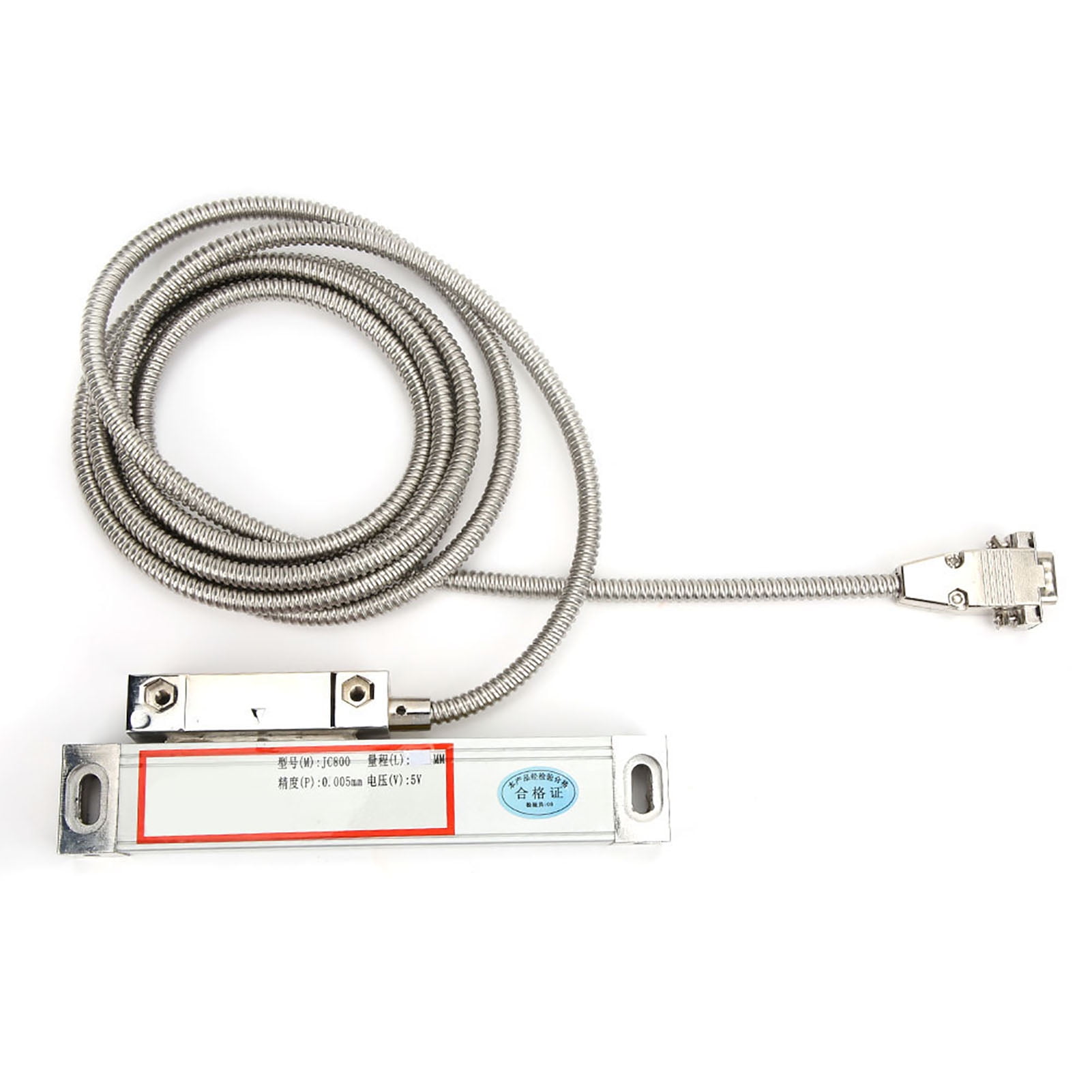 Escala Lineal DRO De Aluminio 250 Mm - Alta Precisión 5um, Para Pantalla Digital JCS900-2AE/3AE