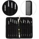 thumbnail image 4 of Set Of 12 Stainless Steel Anti-Static Precision Tweezers For Electronic Jewelry Lab Work Eyebrow And Hair, 4 of 4