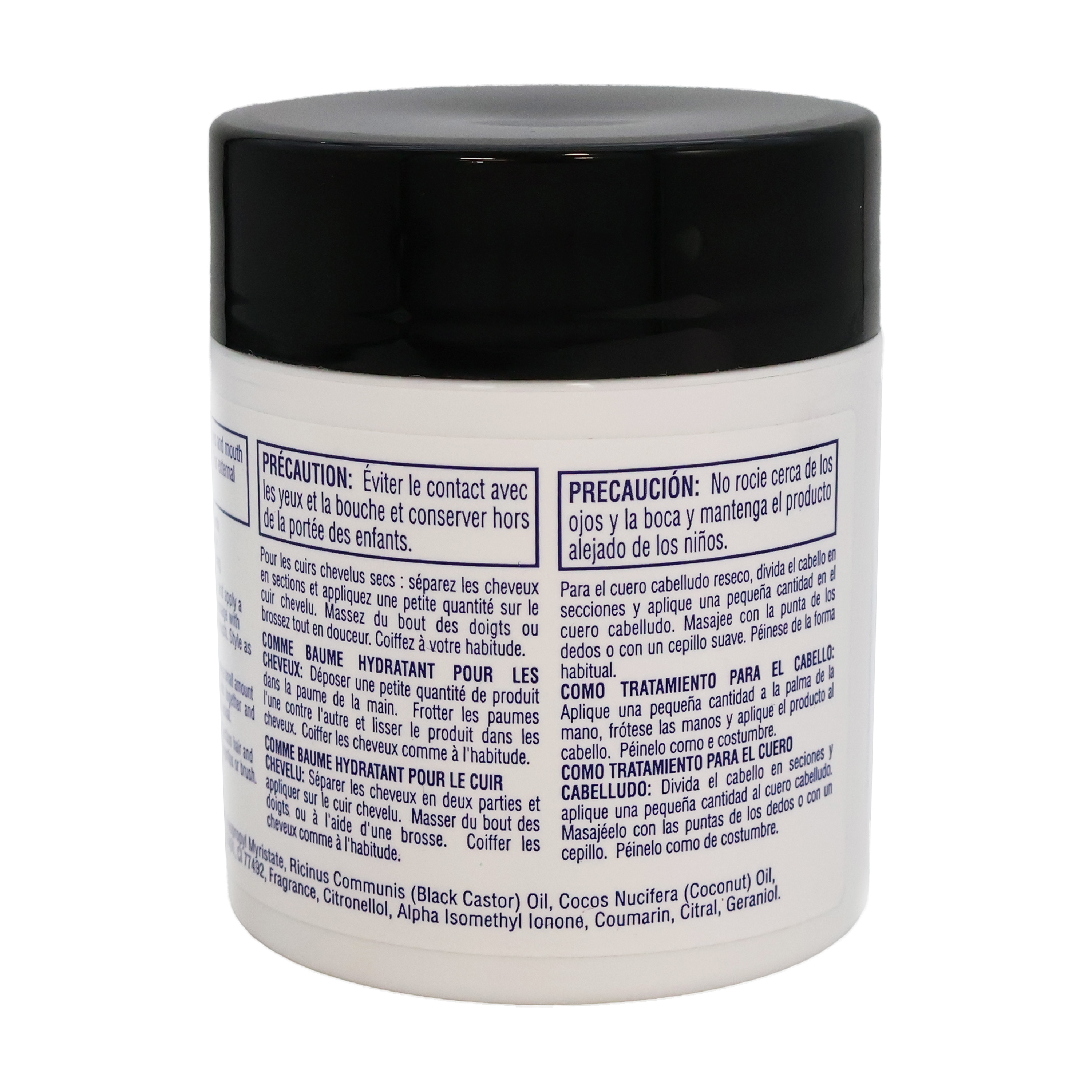 Isoplus Black Castor Oil & Coconut Oil Hair & Scalp Conditioner 5.25 Oz.,Pack of 3 - image 3 of 3