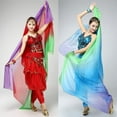 thumbnail image 5 of Women's Belly Dance Dancing Chiffon Shawl Veil Scarf, 5 of 7
