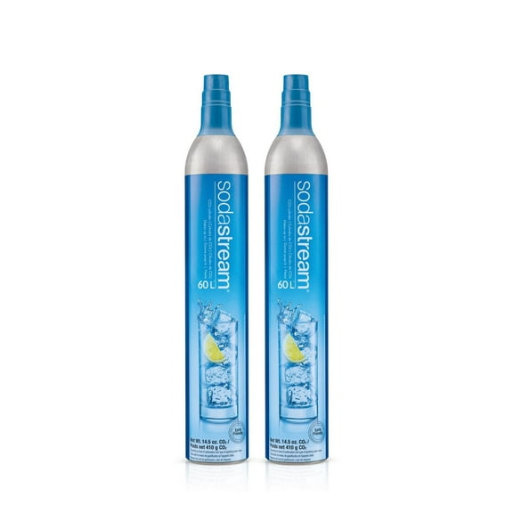 Cylindre de Gaz Carbonique de 60 L de SodaStream, paq. 2