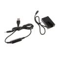 thumbnail image 4 of Acoplador de CC del cable de alimentación Soledad Batería Simulada USB para D5000 D3000 D60 D4, 4 of 8