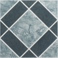 thumbnail image 1 of Baldosa de vinilo autoadhesiva Ergode Nexus con patrón de diamante azul oscuro y claro, 12 x 12, 20 baldosas / 20 pies cuadrados Ergode FTVGM30320-VV, 1 of 2