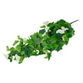 thumbnail image 6 of 1Pc Artificial Morning Glory Flower Vines, 3.28ft Hanging Plants Silk Garland Fake Green Plant Home Garden Wall Fence Indoor Outdoor Wedding Birthday Decor, 6 of 14