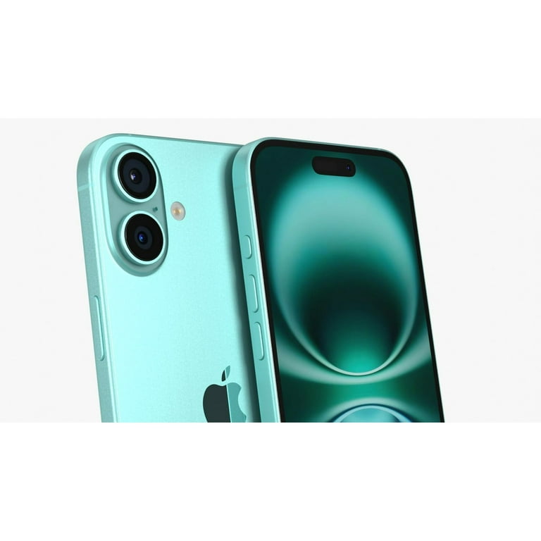 Restored Apple iPhone 16 - Metro - 128GB - Teal Green