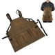 thumbnail image 5 of Shop Apron Large Capacity Universal Style Washed Canvas Material Woodshop Apron for Men for Barbecue for Women for Outdoor Picnic ANGGREK Otros, 5 of 8