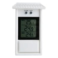 thumbnail image 1 of Termómetro de jardín blanco Termómetro interior y exterior Termómetro de refrigerador, Termómetro digital de invernadero, Termómetro digital para exteriores, 1 of 5