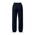 thumbnail image 5 of Viluyesy Women's Joggers Loose Fit High Waisted Drawstring Pockets Cinched Ankle Casual Lounge Athletic Workout Pants Black Size 2XL, 5 of 6