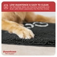 thumbnail image 5 of My Doggy Place Dog Mat for Muddy Paws, Washable Dog Door Mat, Charcoal, Runner, XL, 5 of 7