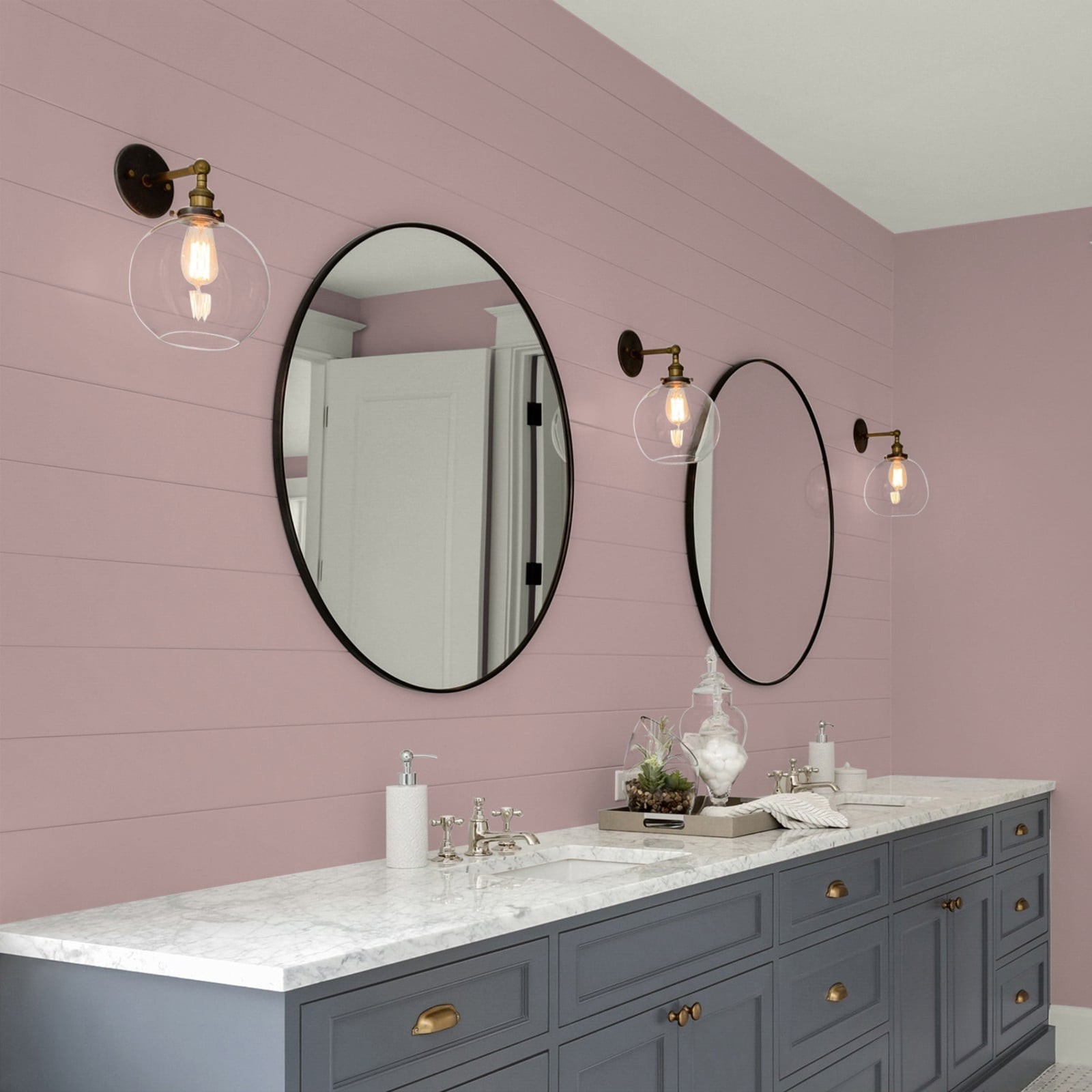 Glidden Glidden Kitchen Bath and Laundry Tawny Mushroom / Pink, Eggshell Interior Paint with Primer, 1 Gallon