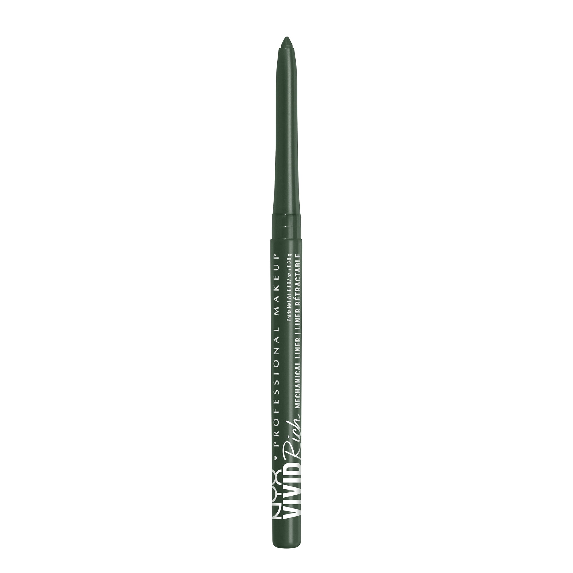 (3 pack) NYX Professional Makeup Vivid Rich Mechanical Eyeliner Pencil, Emerald Empire
