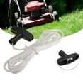 thumbnail image 1 of QUETO Lawn Mower Start Pull Rope Handle Starter Hand Hedge Trimmer Universal Lawn Mower Pull Disc Brush Cutter Accessories (Handle + Rope Length 5 Meters), 1 of 5