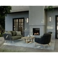 thumbnail image 2 of Progress Lighting Z-1080 2-Light LED Outdoor Sconce, Black Finish, Rectangular Acrylic Shades, 2 of 8