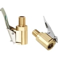 thumbnail image 1 of Tire Air Chuck with Clip Adapter, Brass Locking Tire Inflator Nozzle Adapter Connect, No Leakage Tire Chucks for Vehicle Inflator Compressor Pump Connect Accessories Tool 8mm 2Pack, 1 of 8
