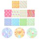 thumbnail image 5 of FELTECHELECTR 10 piezas de telas de patchwork estilo Pascua para hacer manualidades de costura, 5 of 6