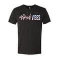 thumbnail image 2 of Mermaid Vibes Cute Shimmer | Mens Fashion Premium Tri Blend T-Shirt, Vintage Black, Small, 2 of 3