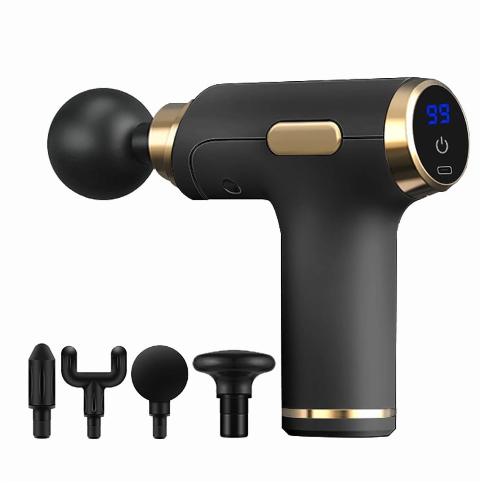 Cordless Pocket Fitness Massage Gun 6 Speed Vibration Mini Deep Tissue Massager for Sports Body Therapy & Relaxation