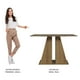 thumbnail image 4 of Mesa De Comedor Rectangular Madesa 5383 Marrón/Crema, 4 of 5