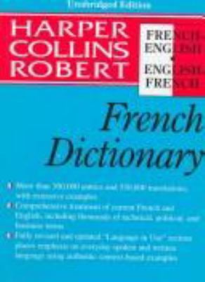 Pre-Owned Harper Collins Robert French-English English-French Dictionary/Le Robert &amp; Collins ...