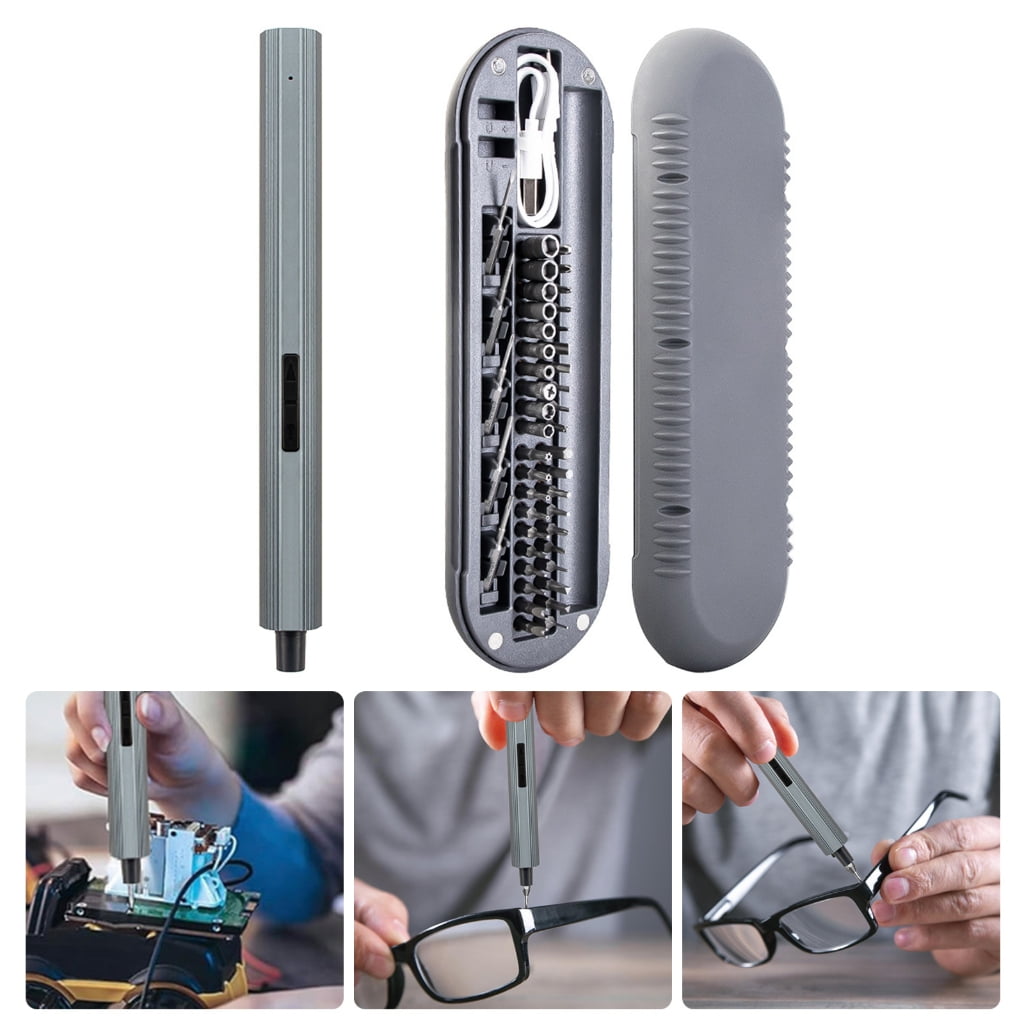 Mini Electric Screwdriver Set Multifunctional Cordless Accuracy Repair Tool Set