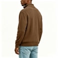 thumbnail image 7 of Abomasnow Mens Full Zip Cardigan Sweater Casual Mock Neck Cable Knitted Winter Chunky Sweaters Jackets, 7 of 7