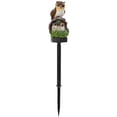 thumbnail image 2 of Statue de Jardin Hibou d'Extérieur à Énergie Solaire avec Lumière DEL, Piquet de Sol en Résine Multicolore, Déco de Cour Résistante aux Intempéries pour Patio, Jardin et Aménagement Paysager, 41 cm de Hauteur, 2 of 8