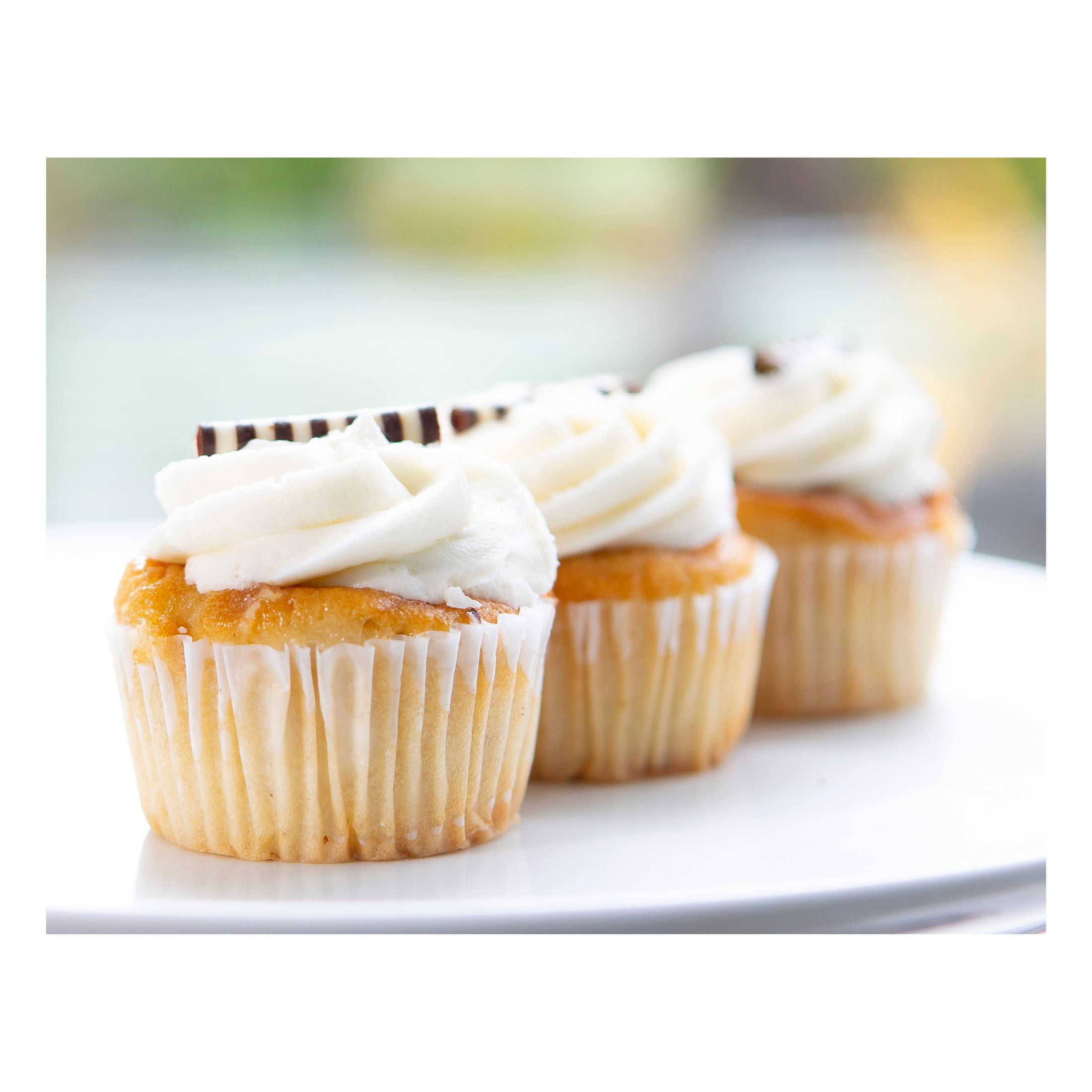 Antonina's Gluten-Free Bakery Yellow Cupcakes with Vanilla Buttercream Frosting, 4 Count, 10.5oz