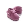 thumbnail image 2 of Kids Baby Shoes PU Suede Leather Newborn Boys Girls Soft Shoes Fringe Soft Soled Non-slip Footwear Crib First Walkers, 2 of 7