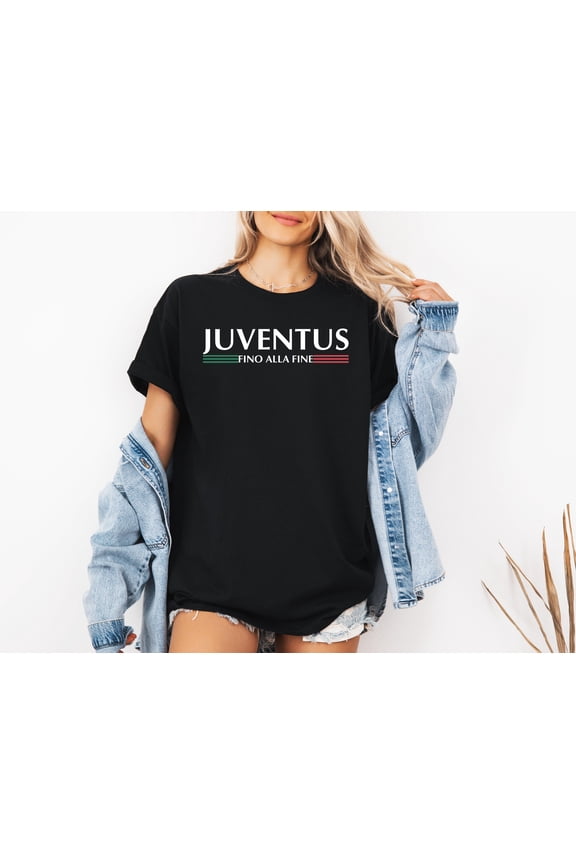 Juventus FINO ALLA FINE Soccer Football Fan Unisex T-Shirt