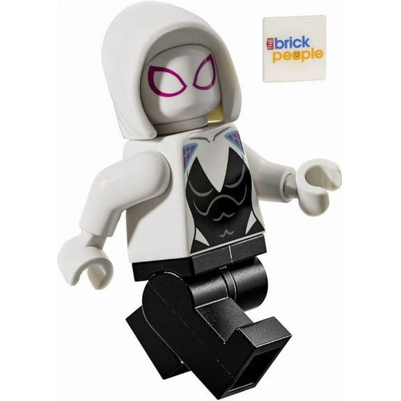 LEGO Superheroes: Ghost Spider (Gwen Stacy) Minifigure with Web Blasts and Drone