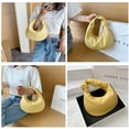 thumbnail image 3 of Leather Hobo Handbag for Women Small Shoulder Bag Zipper Closure, 3 of 7
