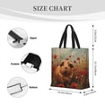 thumbnail image 3 of Easygdp Rose Cute Guinea Pig Bolsa Tote para Mujer, Bolso de Hombro para Trabajo, Playa, Viajes, Compras y Supermercado, 3 of 7