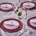 thumbnail image 3 of Silver Spoons Hammered Serving Trays for Party, Heavy Duty Disposable Platter, 12" x 7", Blush Mist (3 PC), Lava Collection, 3 of 5