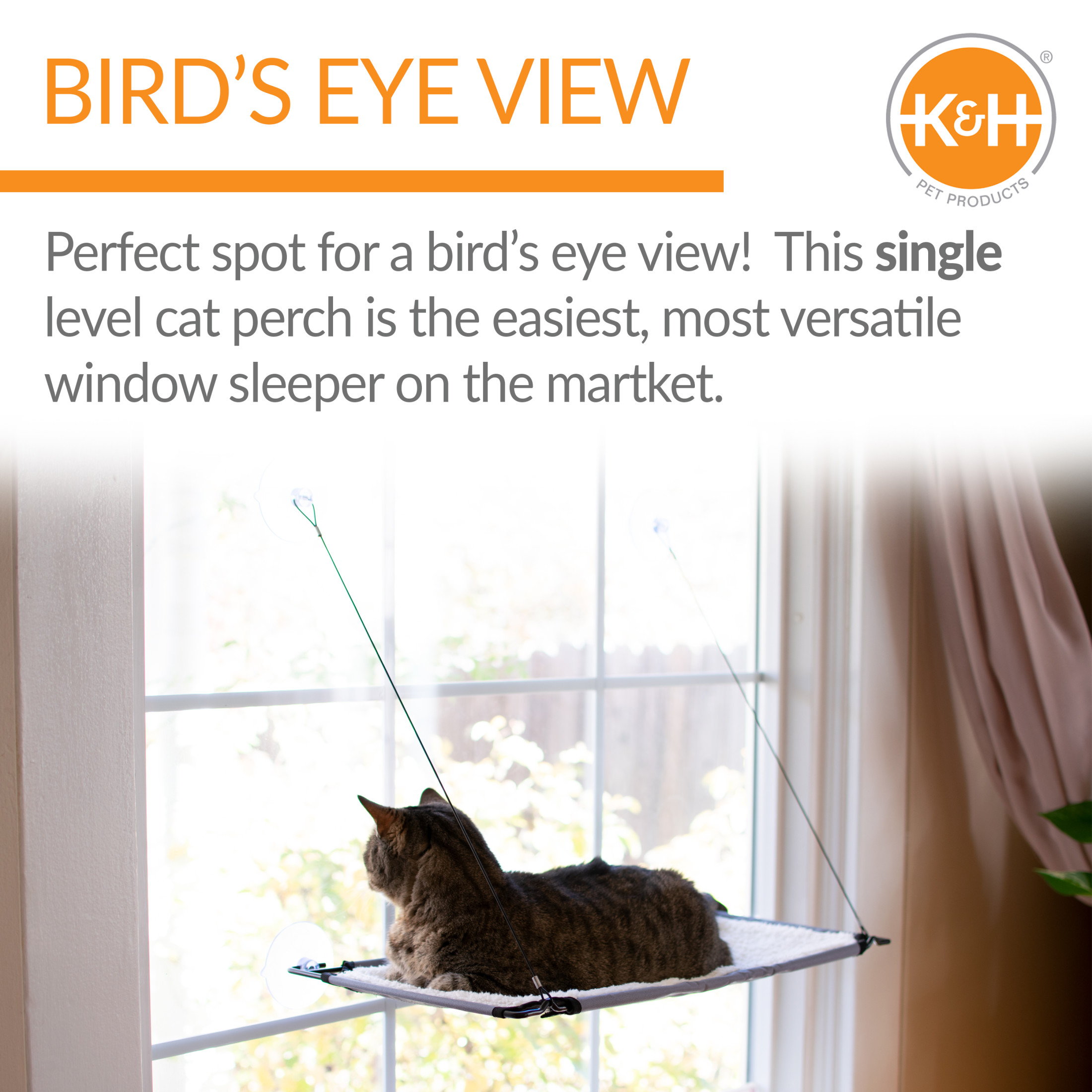 K&H Pet Products Window Sill Lounger Cat Perch photo 4