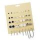 thumbnail image 2 of 16 pares de aretes, varios aretes, aretes de de cristal, conjunto de aleación, para bodas, reuniones, fiestas, trabajos, 2 of 8