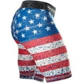 thumbnail image 2 of Men's Shock Doctor 221 Core Compression Short with BioFlex Cup (Colored Flag M), 2 of 4